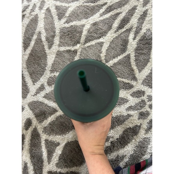 Starbucks Black Gradient 24oz Stainless NWT Steel Tumbler 2021 Green Straw - Picture 4 of 7